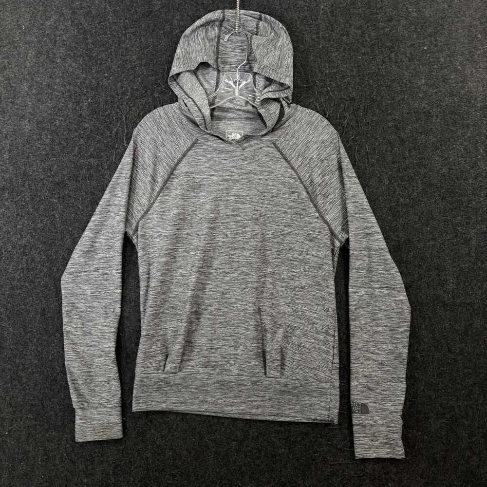 The North Face Motivation Classic Hoodie Women's Small Gray Stretch Pullover